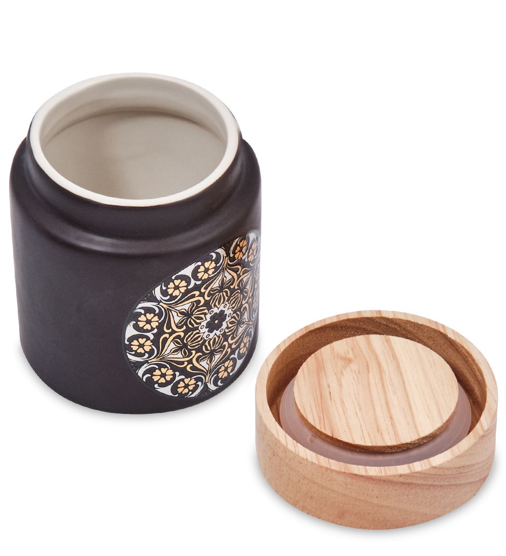 TJ-20/2 Керамическая банка мал. с крышкой