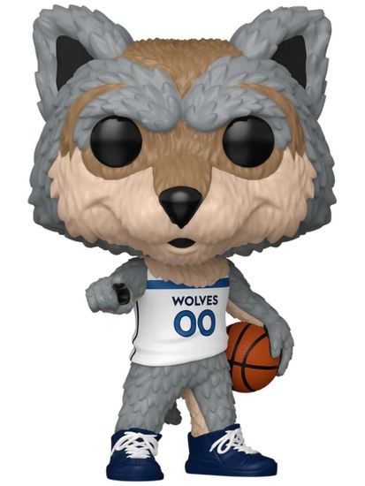 Фигурка Funko POP! NBA Mascots Wolves Crunch The Wolf (14) 89355 / Фигурка Фанко ПОП! в виде маскота команды "Миннесота Тимбервулвз", Волк Кранч