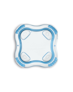 Бассейн надувной Intex 56475 Swim Center Family Lounge 229х229х66 см / Квадратный бассейн Интекс с сиденьями и спинками для дачи и отдыха