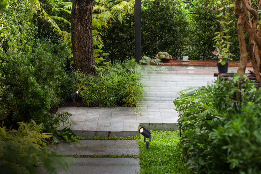 Ландшафтный светильник IP65,  D60xH91 мм,  9Вт,  темно-серый