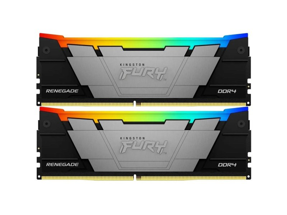 Оперативная память Kingston Fury KF436C16RB2AK2/16, DDR4 2х 16ГБ 3600 МГц, DIMM, RTL