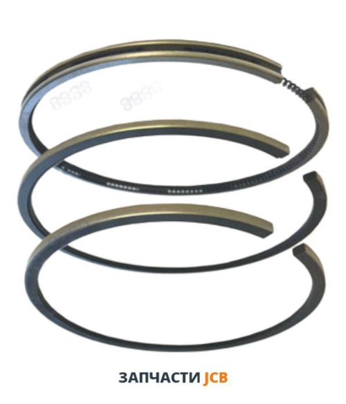 Поршневые кольца +0,50mm JCB 02/201791, U4181A046, 185-0110-KMP, 02-201791, 02201791
