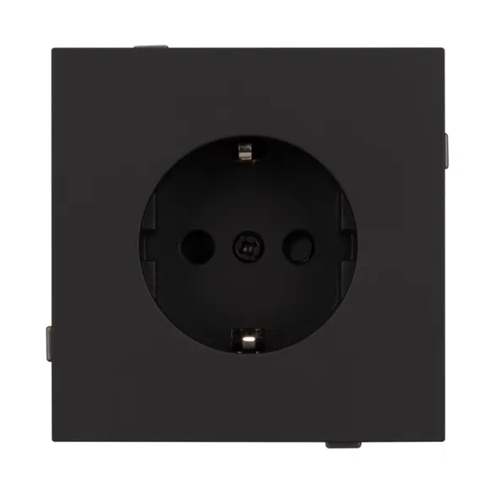 Механизм электрической розетки SCT-TENDO-MEU1-SFPL-BK (230V, 16A) (Arlight, -) 054638