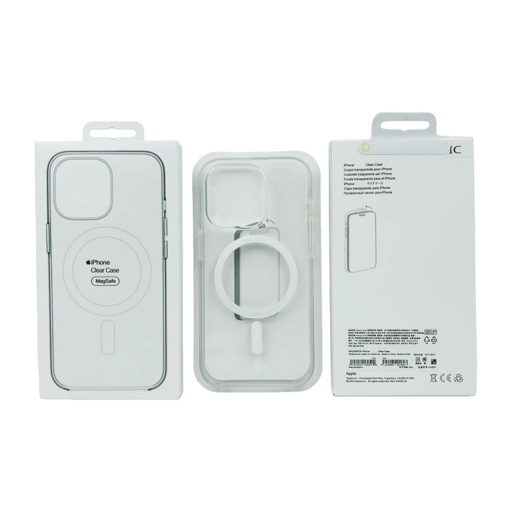 Прозрачный чехол MagSafe Clear Case с анимацией для iPhone 14 PRO MAX