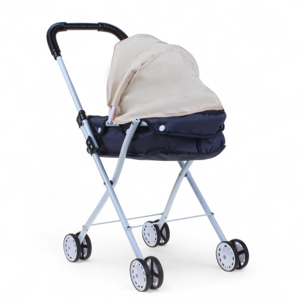 Коляска для кукол лежачая 26*48*52 см. пакет 918-12