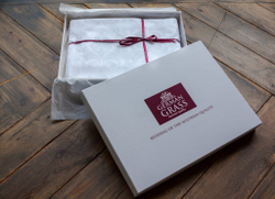 Постельное белье 2 спальное евро German Grass White Palette Grass