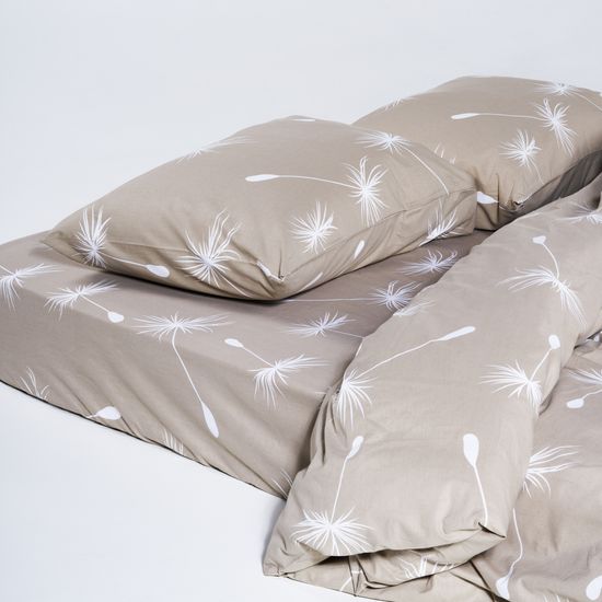 Простыня   Fiori 3,  240x260 , ранфорс  DOMTEKC