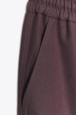 ZARA БРЮКИ С МАНЖЕТАМИ, БУРГУНДИ