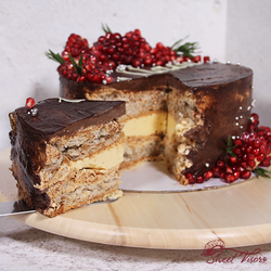 Киевский торт Кондитерская Sweet Visors Сладкие Козырьки Кондитер Светлана Дегтерева