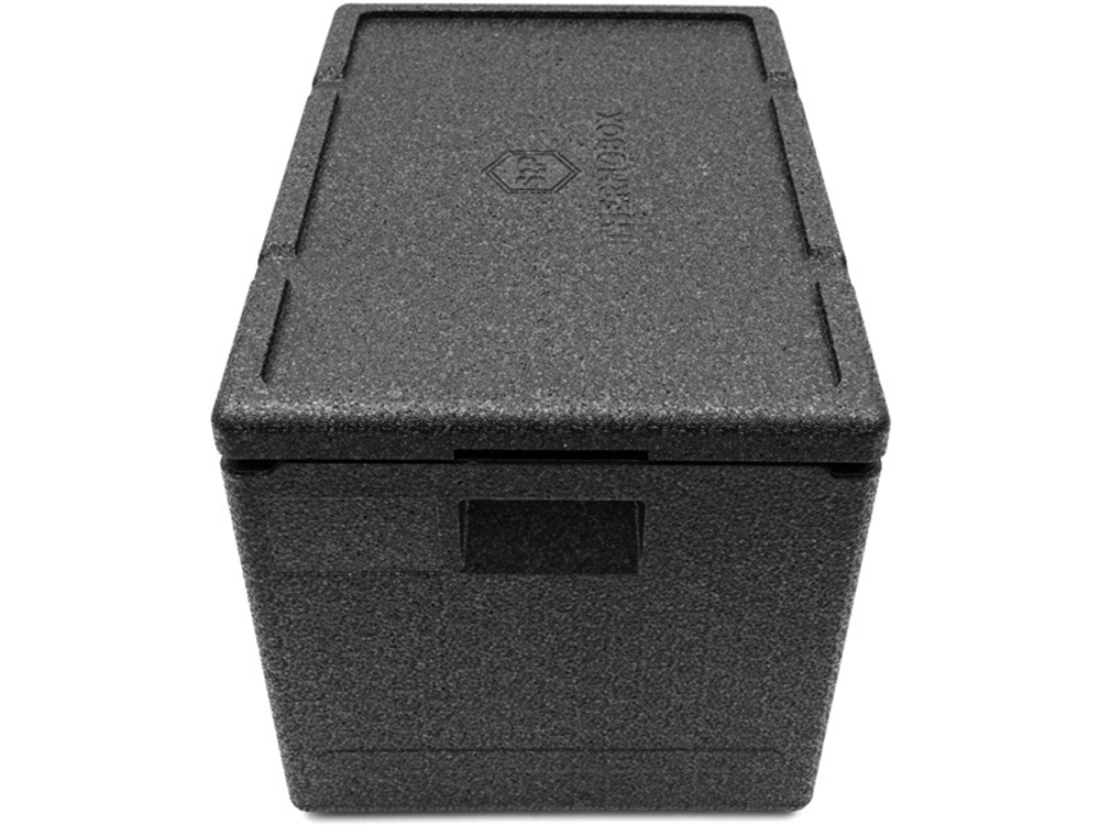 Термоконтейнер 600х400х400 60л. с крышкой, плотность 55 цв., арт. STP 60 PRO, код: 28564