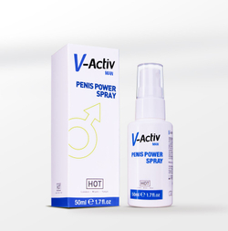HOT V-Activ - Стимулирующий спрей для мужчин, 50 мл