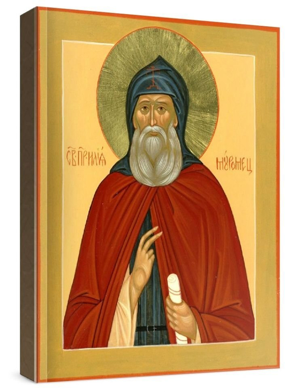 Илья Муромец (рукописная икона)