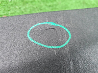 Пыльник переднего бампера Lexus RX 5 (2022-н.в.)