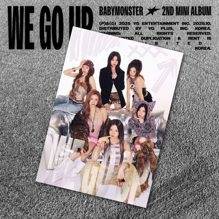Альбом BABYMONSTER - 2nd MINI ALBUM [WE GO UP] (POSTCARD Ver.)