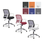 Кресло Дэли СН-503 хром, ткань-сетка TW