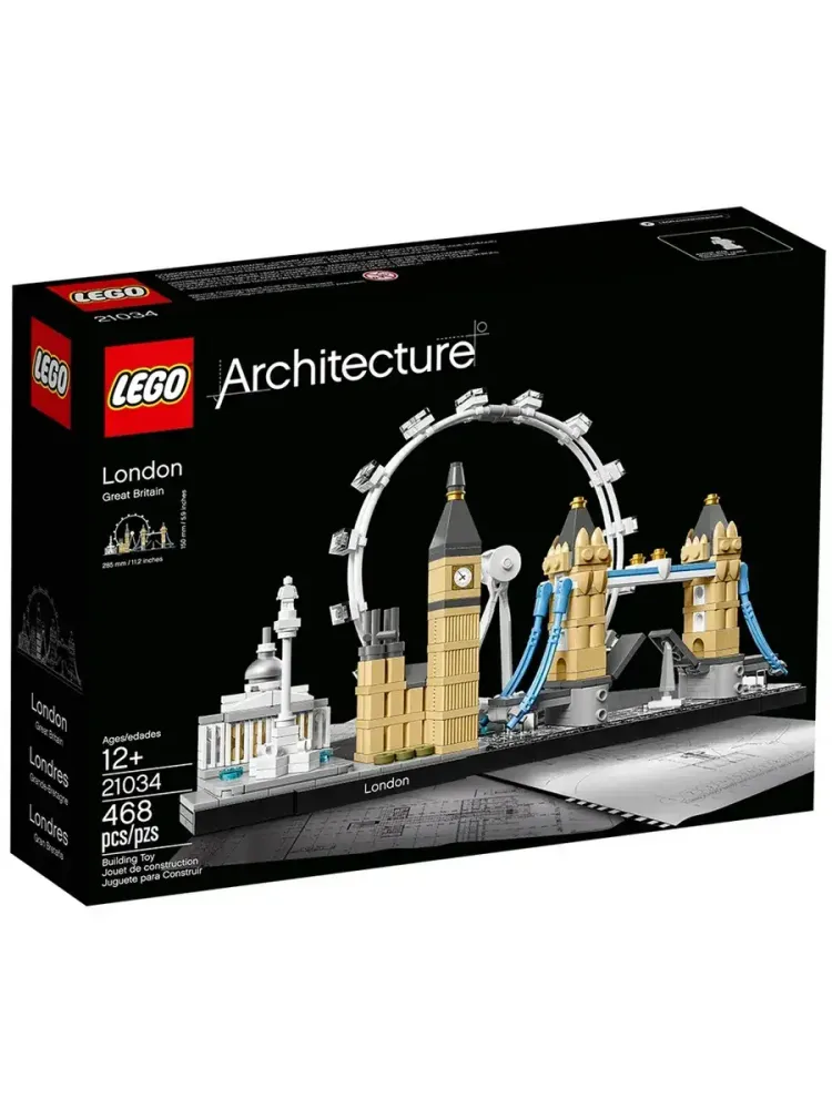 Конструктор архитектурный Architecture 21034 Лондон