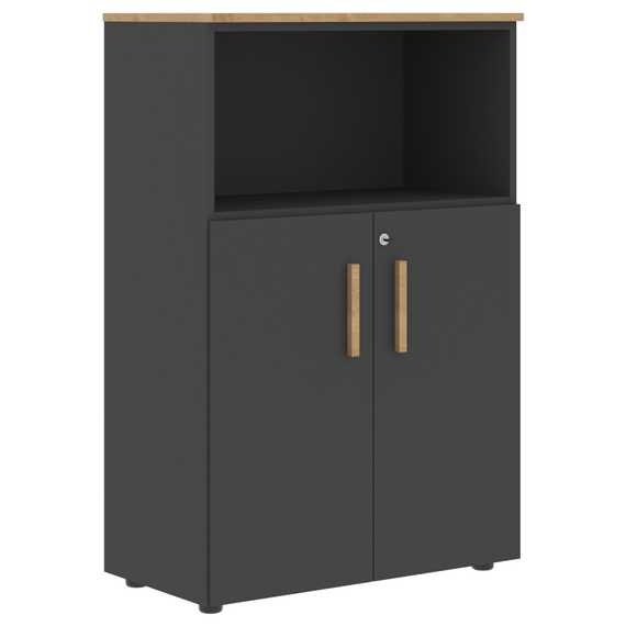 Шкаф с глухими малыми дверьми и топом FMC 80.3(Z)  802х429х1213 FORTA