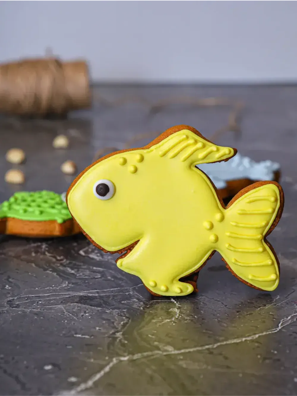 Подарочный набор имбирные пряники и орехи