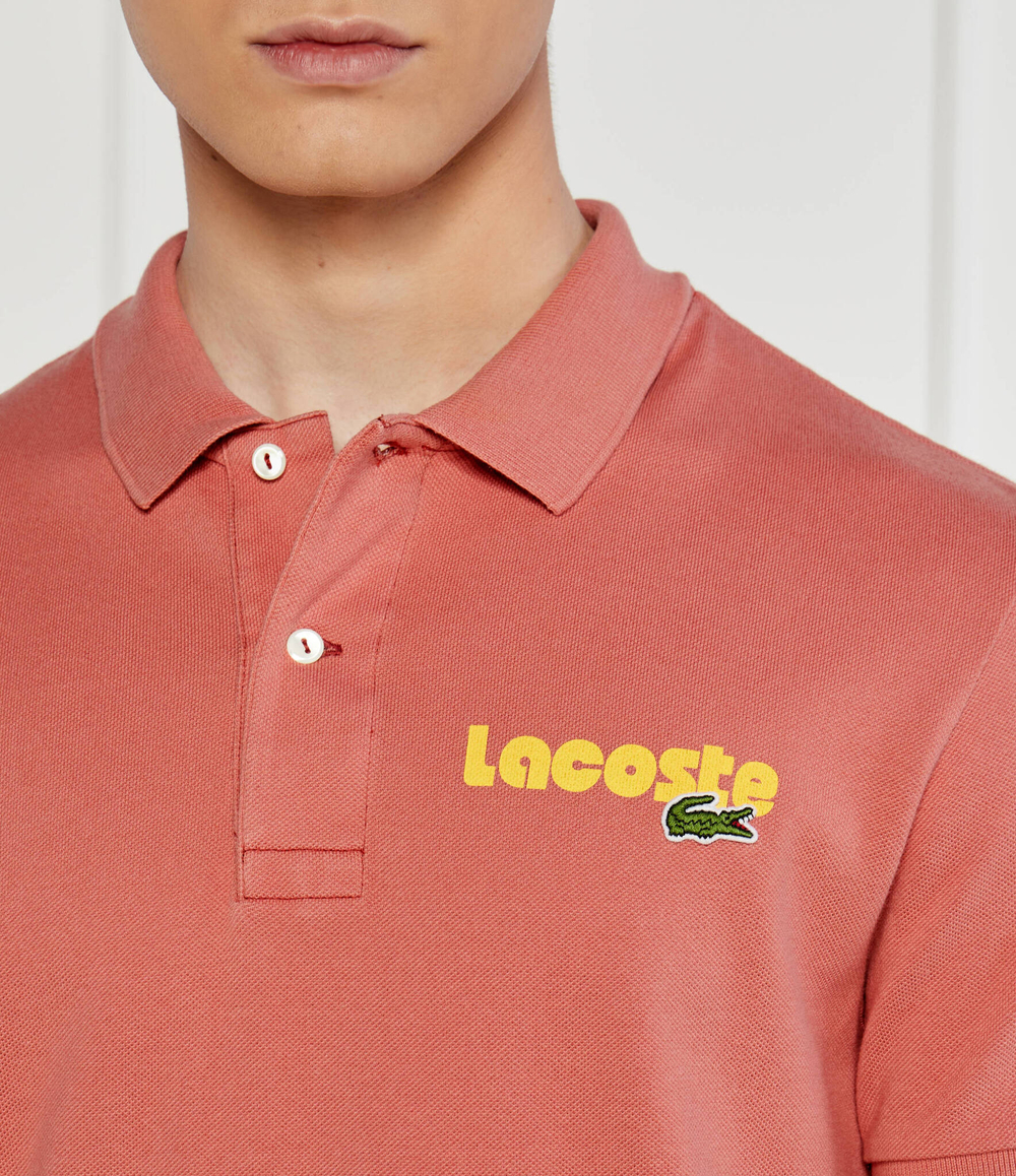 Поло Lacoste - коралловый(PH7426)