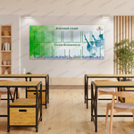 Стенд Классный уголок. Уголок безопасности с карманами А4