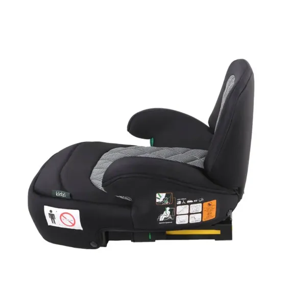 Автокресло бустер Kidzi Bro i-Size Grey