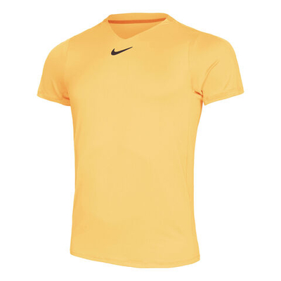 Мужское теннисное поло Nike Dri-Fit Advantage Court T-Shirt Men - Yellow