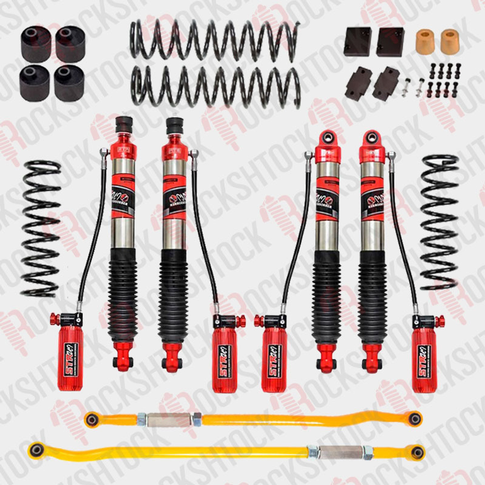 Jimny JB74 2018+ лифт-комплект регулируемой подвески +2" ST8000