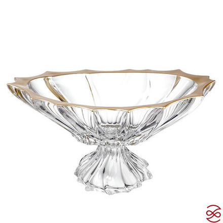 Фруктовница на ножке Aurum Crystal Plantica