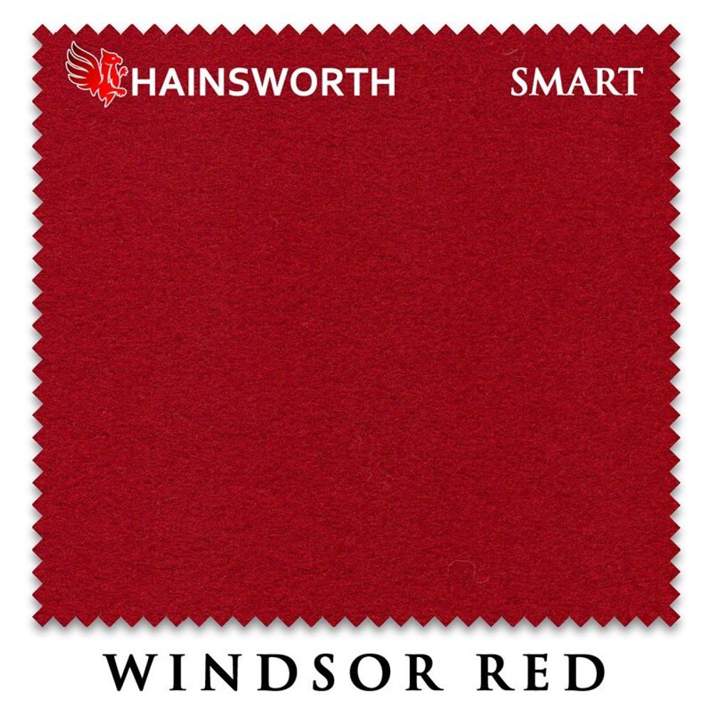 Сукно Hainsworth Smart Snooker 195см Windsor Red