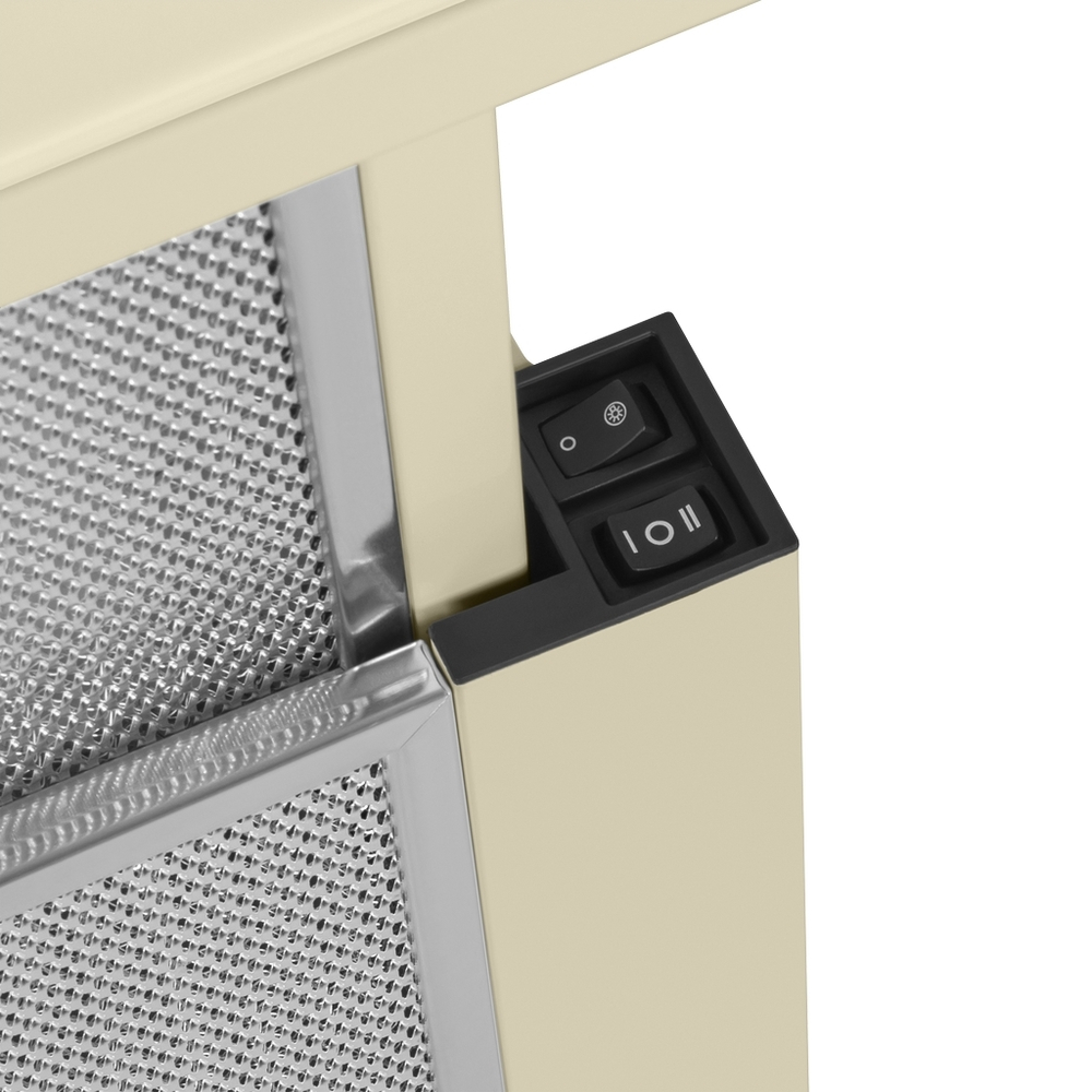 Встраиваемая вытяжка Maunfeld VS Fast (Glass) 60 Beige