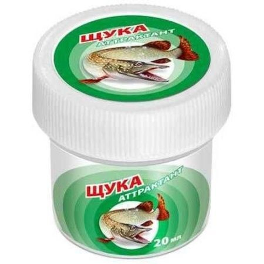 Аттрактант гель "Щука" 20мл от Aqua