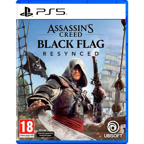 PS5 Assassin's Creed: Black Flag Resynced (Новинка!) (Новый, Русские субтитры)