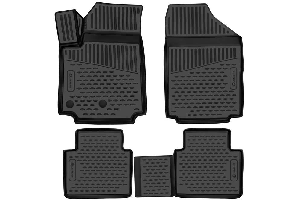 Коврики в салон для EVOLUTE i-Joy (I) 2022 - 4шт. (полиуретан) ELEMENT3DA67448210K