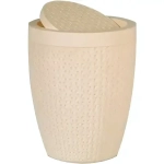 Ведро для мусора»Плетенка»10л с перекидным верхом (Ар-Пласт)