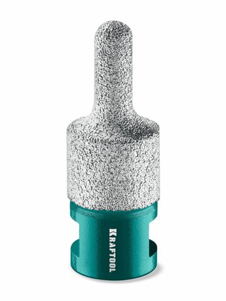 KRAFTOOL VS DIAMOND d 10-25 мм (М14, 50 мм), Вакуумная алмазная фреза универсальная (29813-10-25)