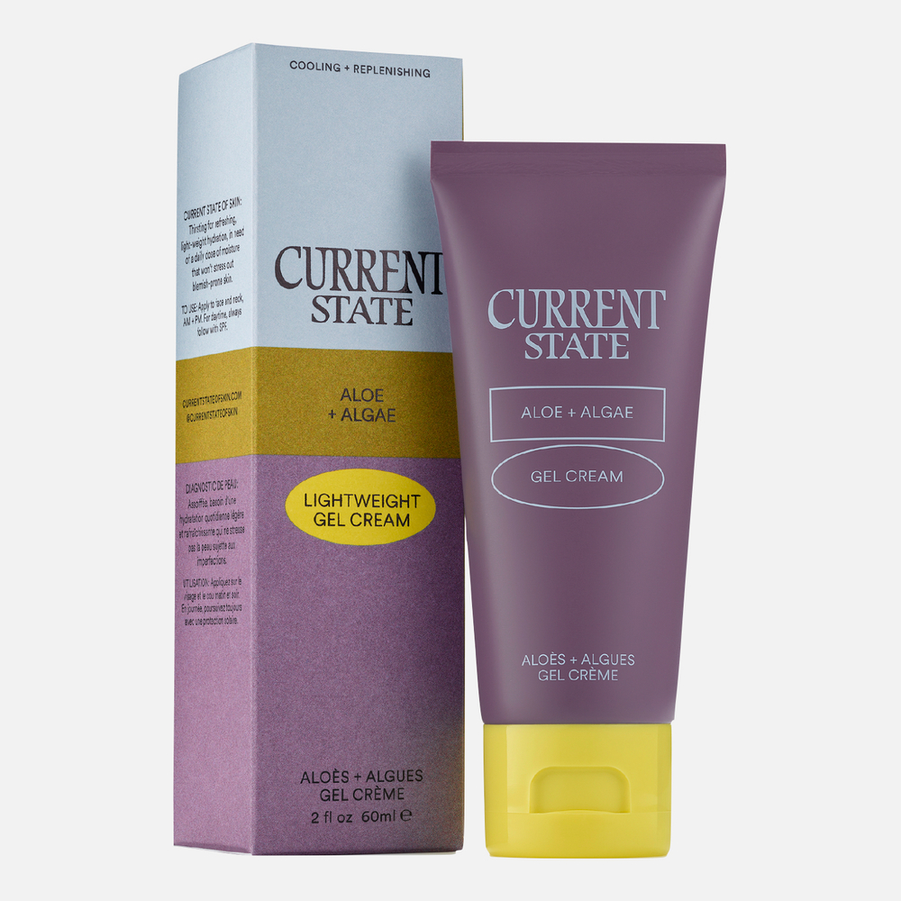 CURRENT STATE Aloe + Algae Lightweight Gel Cream, Увлажняющий гель-крем с алоэ, 60мл