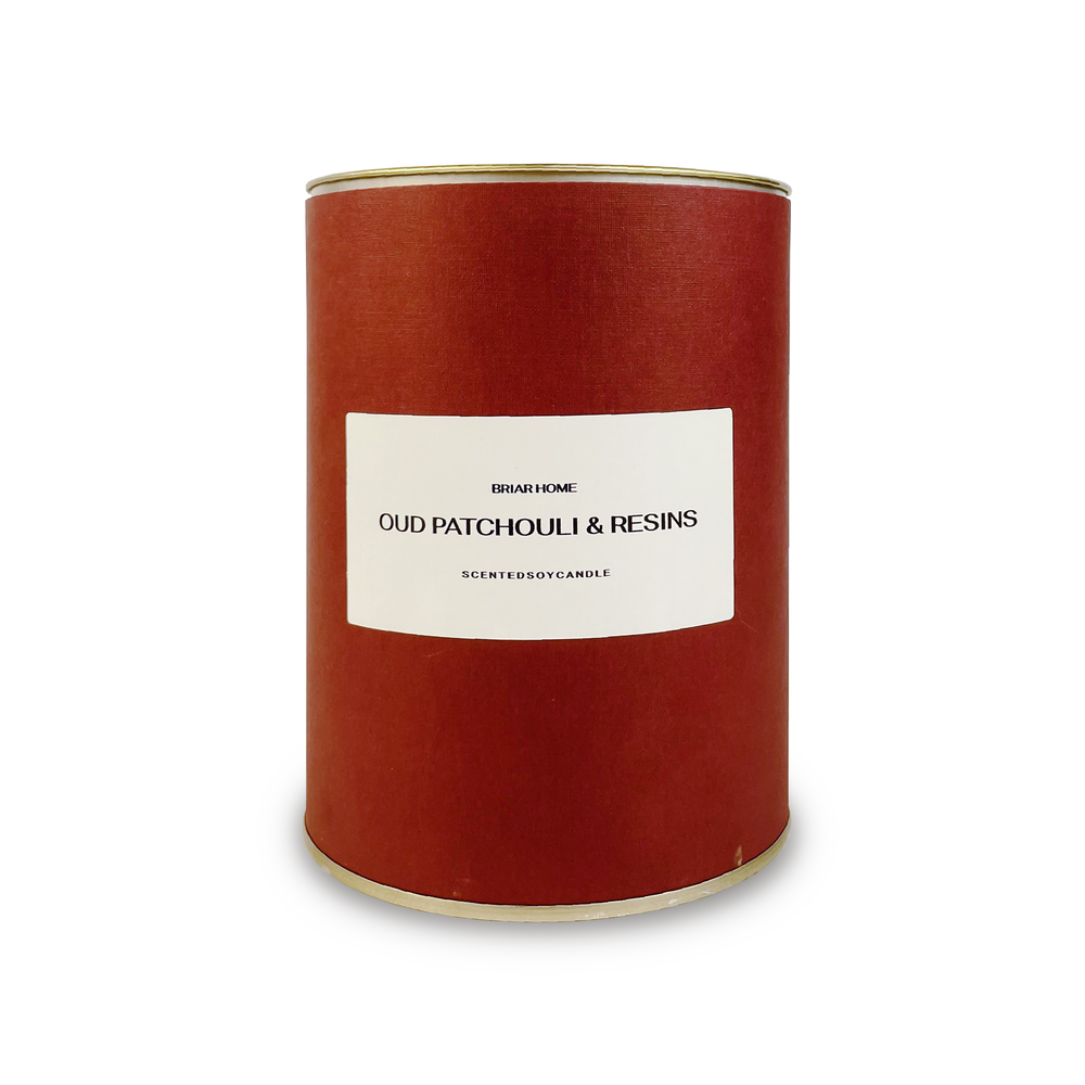 Ароматическая свеча Oud patchouli & resins BRIAR HOME