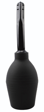 Черный интимный душ-спринцовка Booty Cleanse (Цвет: черный)