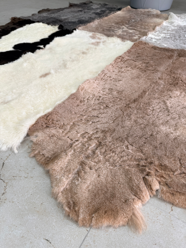 Ковер шкура натуральная овчина Меховой
