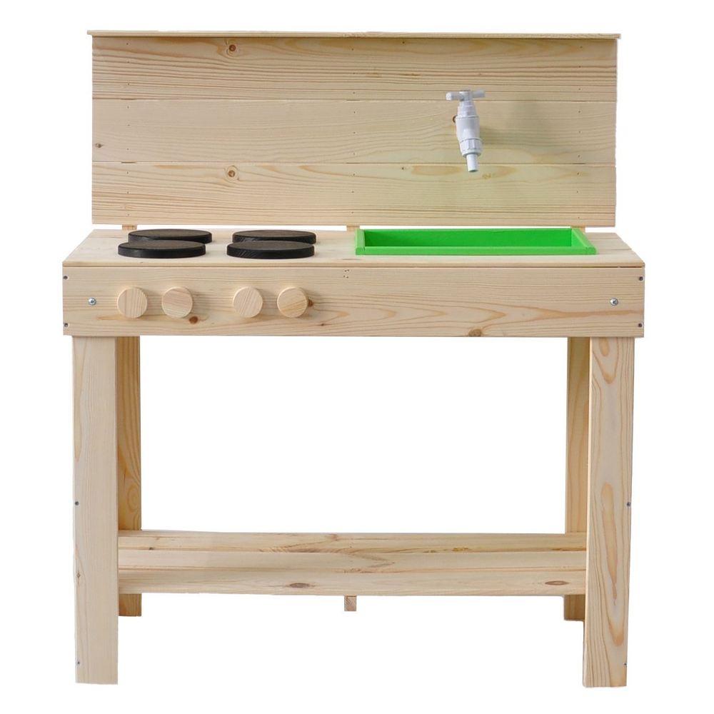 Кухня детская игровая, 72х41х98, Офелия, деревянная, для девочек и мальчиков, большая, развивающие игрушки, Dipriz