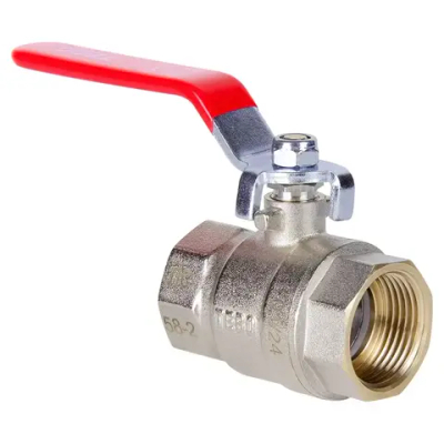 Кран шаровой TEBO 1" внутренняя/внутренняя (рычаг)