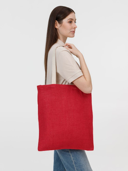 Холщовая сумка на плечо Juhu, красная