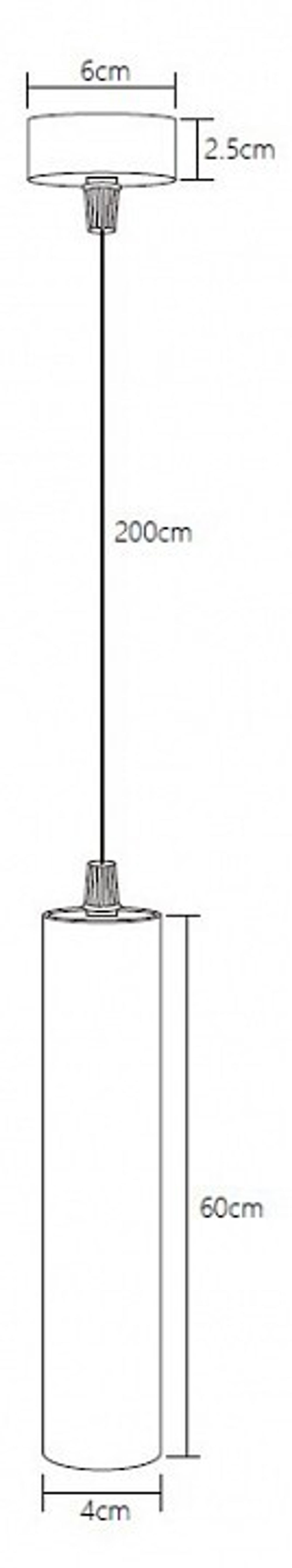 Подвесной светильник Fiberli Tube460 12110201