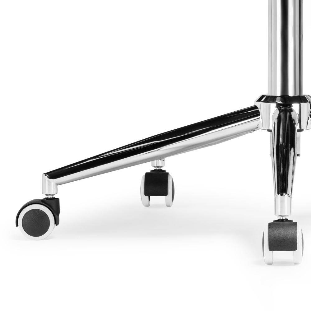 Офисное кресло Woodville Modus white, ножки хром