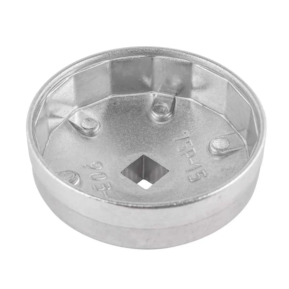 Cъемник масляного фильтра (крышка) 75мм х 15гр FORCEKRAFT FK-10687515