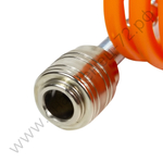 Спиральный воздушный шланг с фитингами Rapid,10 бар, 8х6 мм, 10 м. AERO