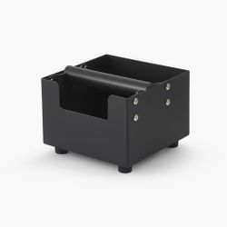 Нок-бокс для сброса кофейного жмыха 16*16*12 см черный нерж. P.L. Barbossa