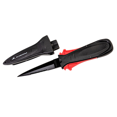 Нож подводника Scorpena A с ножнами и ремешками