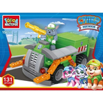 Конструктор 131дет. "Супер щенки: мусоровоз" (Город мастеров)