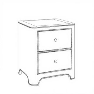 Мягкие прикроватные тумбы T1